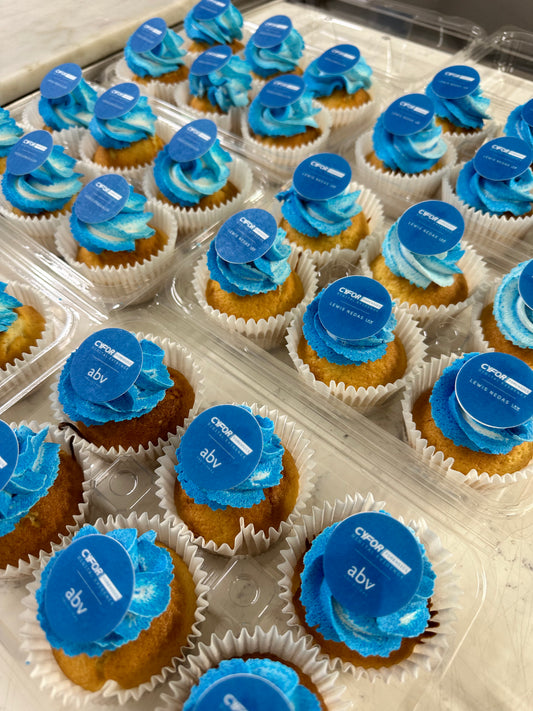 500 Branded/Corporate cupcakes including Delivery Made By us